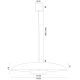Pendule, Lustre suspendate - Lustra suspendata LED BOLTON 8870 teracota