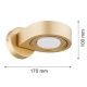 Aplice cu Spot - Aplica cu spot directionabil LOTUS 8899 auriu