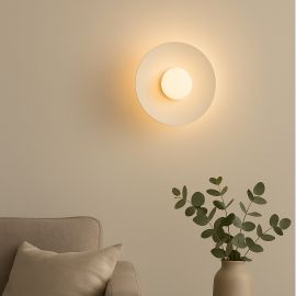 Aplice, corpuri de iluminat pentru pereti - Aplica LED lumina ambientala BOLTON 8863 alb crem
