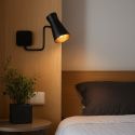 Aplica cu brat si spot directionabil LORD 8880 negru