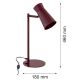 Lampi birou - Lampa cu spot directionabil LORD 8877 bordo