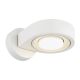 Aplice cu Spot - Aplica cu spot directionabil LOTUS 8897 alb crem