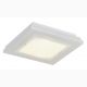 Plafoniera din lemn si sticla TABOR 52x52cm, alb crem