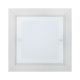 Plafoniere - Plafoniera din lemn si sticla TABOR 52x52cm, alb crem