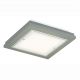 Plafoniera din lemn si sticla TABOR 52x52cm, night sage