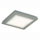 Plafoniera din lemn si sticla TABOR 42x42cm, night sage