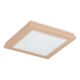 Plafoniere - Plafoniera din lemn si sticla TABOR 42x42cm, reach peach