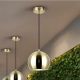Pendule, Lustre suspendate - Pendul din metal Olena alama 18cm