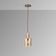 Pendule, Lustre suspendate - Pendul design modern Venize cupru/ chihlimbar