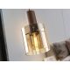 Pendule, Lustre suspendate - Pendul design modern Venize cupru/ chihlimbar