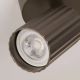 Aplice cu Spot - Spot din aluminiu canelat Anna bronz