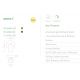 Aplice cu Spot - Spot din aluminiu canelat Anna bronz