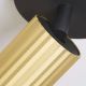 Aplice cu Spot - Spot din aluminiu canelat Anna auriu
