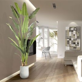 Aranjamente florale LUX - Planta artificiala decorativa Palma viajero, H240