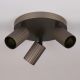 Aplice cu Spot - Aplica cu 3 spoturi din aluminiu canelat Anna bronz