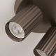 Aplice cu Spot - Aplica cu 3 spoturi din aluminiu canelat Anna bronz