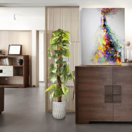 Planta artificiala decorativa Taro, H150