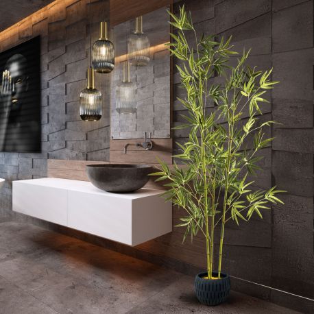 Aranjamente florale LUX - Planta artificiala decorativa Bambu, H170