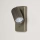 Aplica cu spot din aluminiu canelat Anna Reader bronz