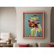 Tablouri - Tablou decorativ Joven con perla POP, 84x104cm