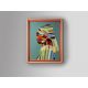 Tablouri - Tablou decorativ Joven con perla POP, 84x104cm