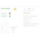 Aplice cu Spot - Aplica cu spot din aluminiu canelat Anna Reader negru