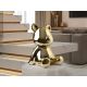 Statuete - Figurina decorativa ursulet Osito aurie