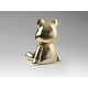 Statuete - Figurina decorativa ursulet Osito aurie