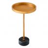 Masuta Laterala, Marmura, Metal, TRAYFUL 60cm