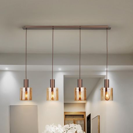 Pendule, Lustre suspendate - Lustra suspendata design modern Venize 4L