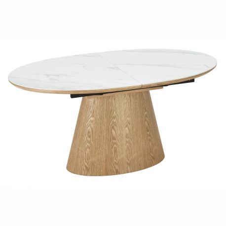 Mese extensibile - Masa extensibila, Ceramica Alba, Furnir, UNIQUE 160-200cm