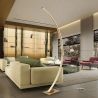 Lampadar LED de podea design modern Arcus