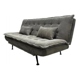 Canapea extensibila, Catifea Raiata Greige JAZZ 195cm