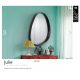 Oglinzi - Oglinda decorativa moderna Julie negru