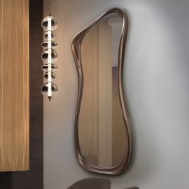 Oglinzi - Oglinda decorativa moderna Gina bronz