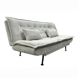 Canapea extensibila, Tesatura chenille bej JAZZ 195cm