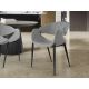 Scaune - Scaun dining design elegant Giro gri