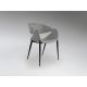 Scaune - Scaun dining design elegant Giro gri