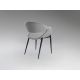 Scaune - Scaun dining design elegant Giro gri