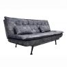 Canapea extensibila, Catifea Gri JAZZ 195cm
