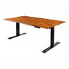 Birou cu inaltime reglabila electrica Mammut 140cm, sheesham