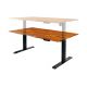 Birouri - Birou cu inaltime reglabila electrica Mammut 140cm, sheesham