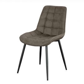 Seturi scaune, HoReCa - Set de 4 scaune ROADSTAR microfibra taupe