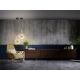 Pendule, Lustre suspendate - Pendul LED design modern Essenza negru, auriu
