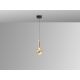 Pendule, Lustre suspendate - Pendul LED design modern Essenza negru, auriu
