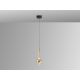 Pendule, Lustre suspendate - Pendul LED design modern Essenza negru, auriu