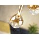 Pendule, Lustre suspendate - Pendul LED design modern Essenza negru, auriu