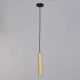 Pendule, Lustre suspendate - Pendul din aluminiu canelat Anna auriu