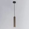 Pendul din aluminiu canelat Anna bronz