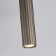 Pendule, Lustre suspendate - Pendul din aluminiu canelat Anna bronz